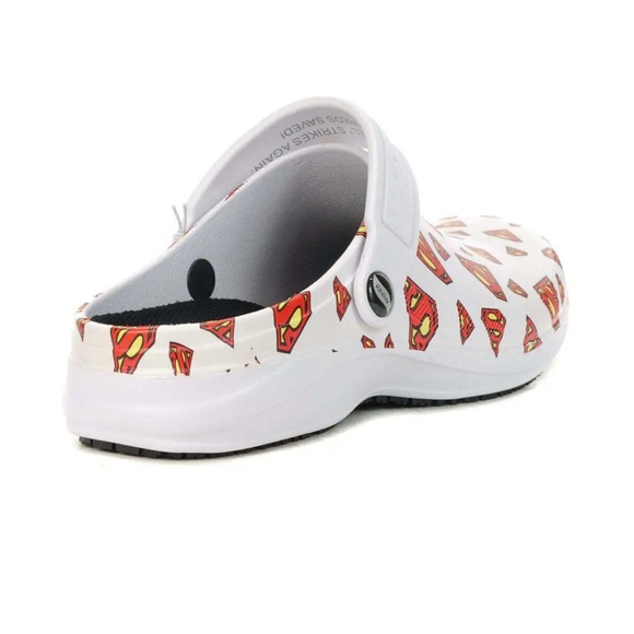 NWT Skechers Work x DC - ArchFit Superman Clogs  SZ-7 - Picture 2 of 13